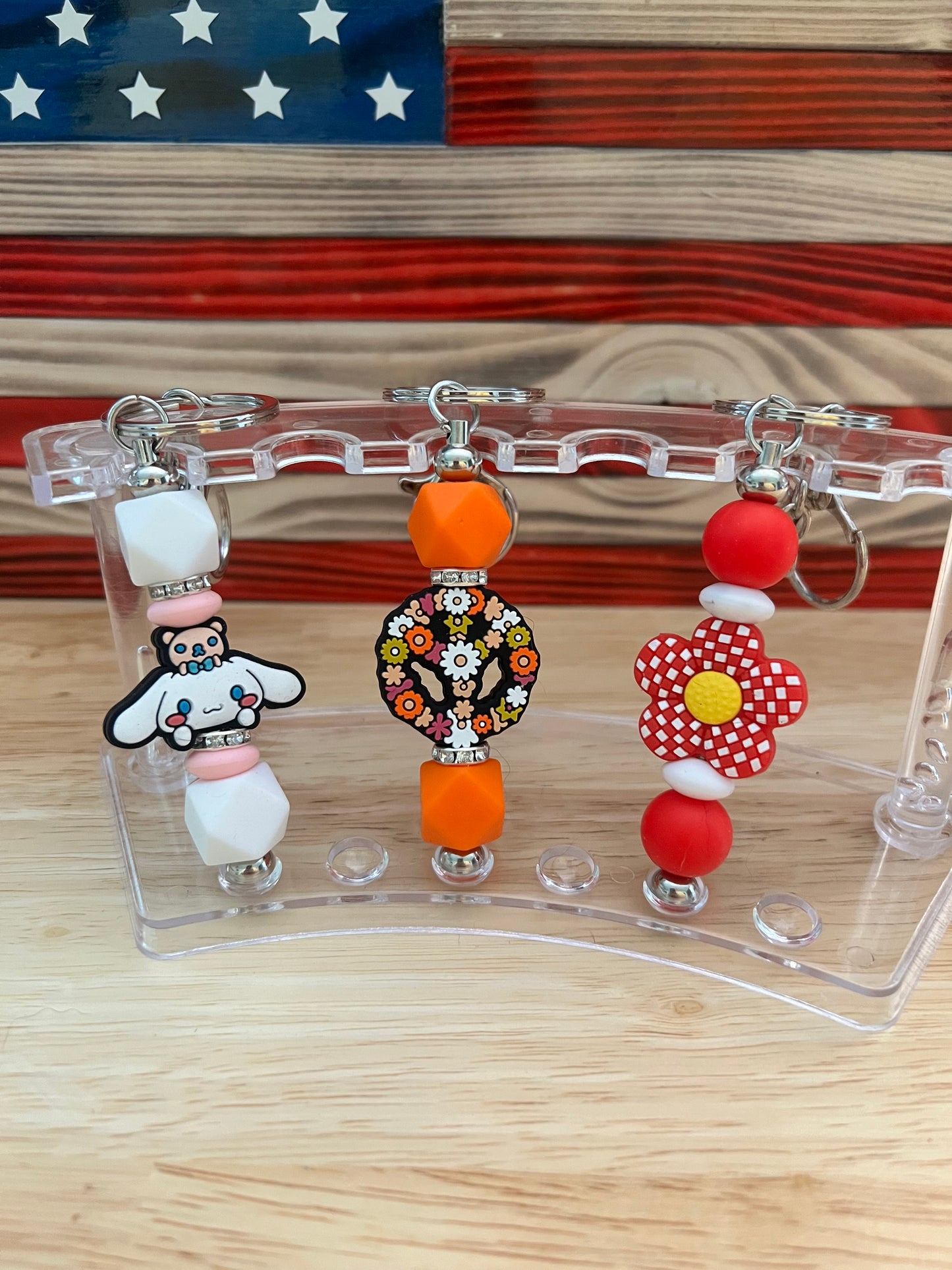 Beaded Keychain