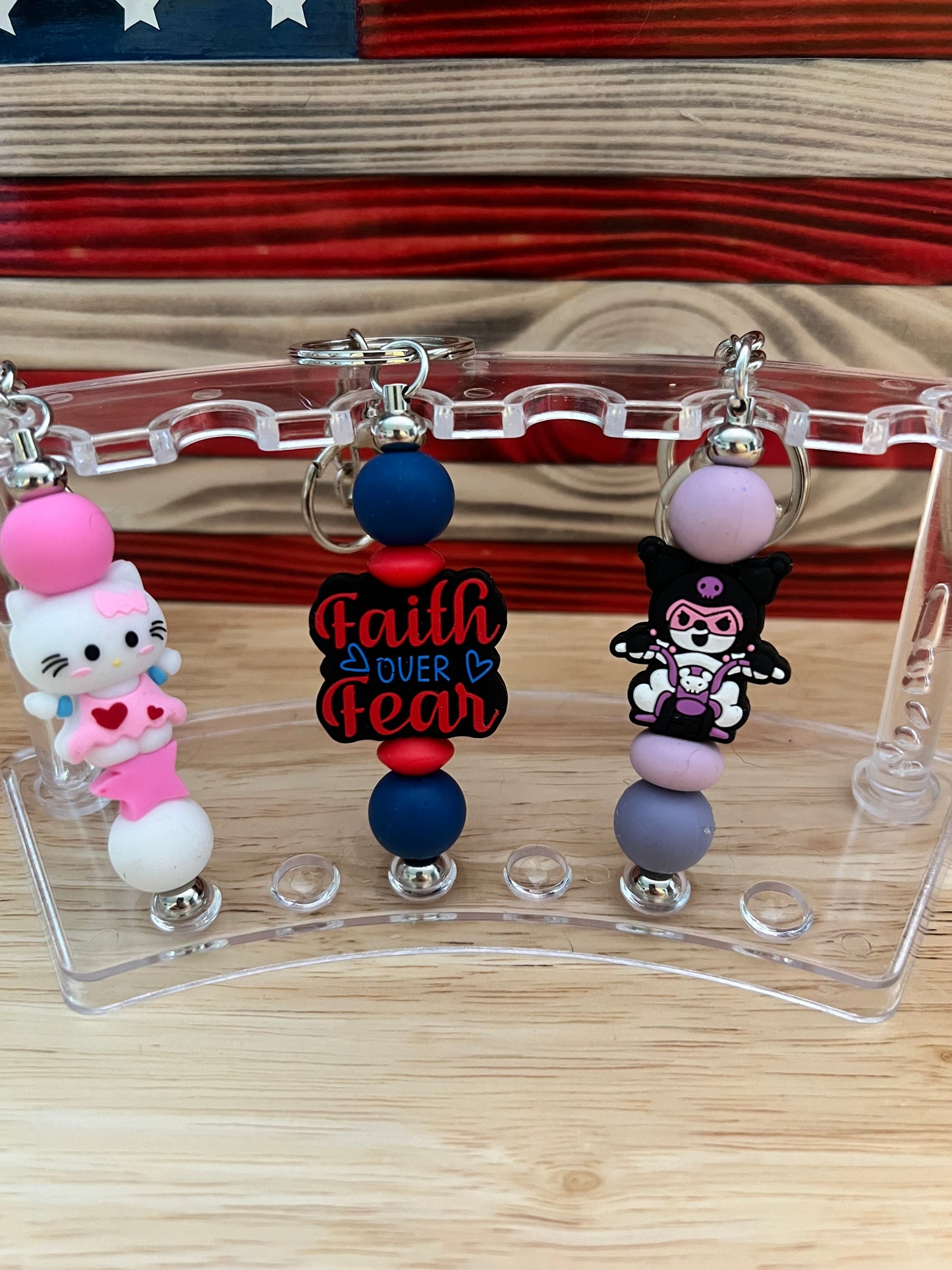 Beaded Keychain