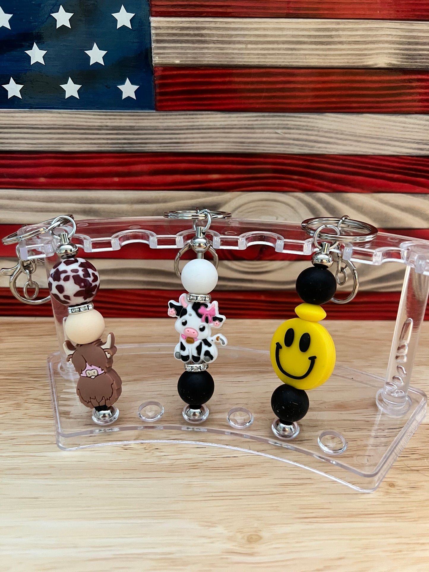 Beaded Keychain