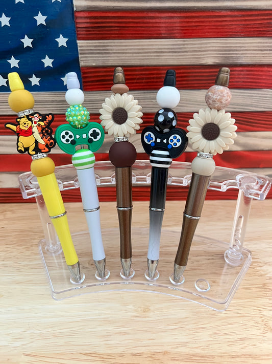Beaded pen