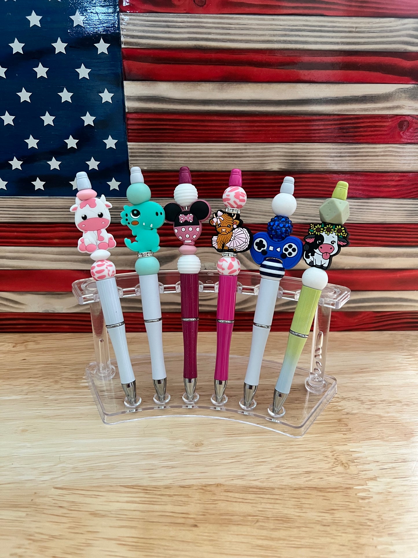 Beaded pen